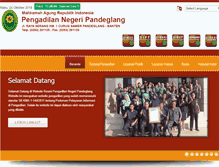 Tablet Screenshot of pn-pandeglang.go.id